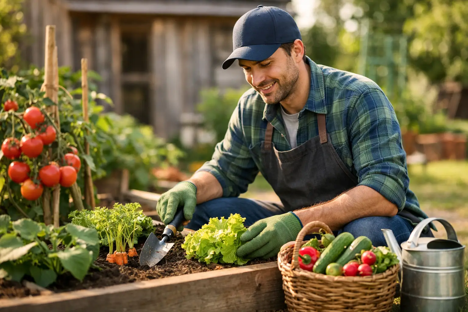 Growing Vegetables at Home for Beginners