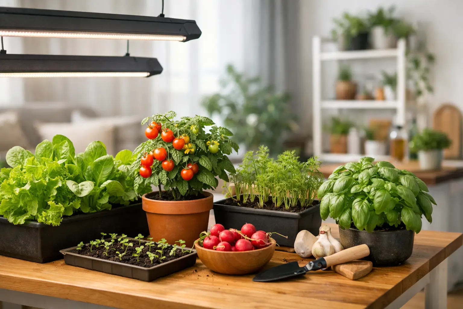 What Vegetables Can I Grow Inside the House?