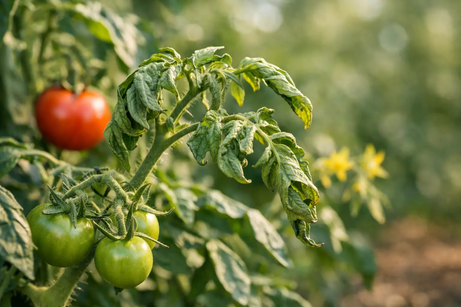 Why Are Tomato Leaves Curling?