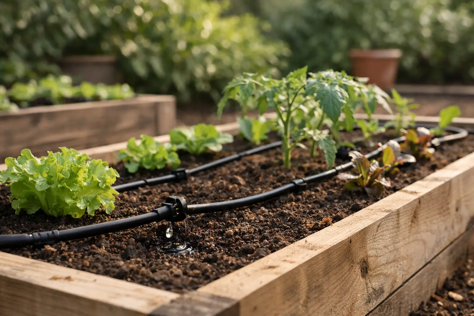 Drip Irrigation for Raised Beds That Works