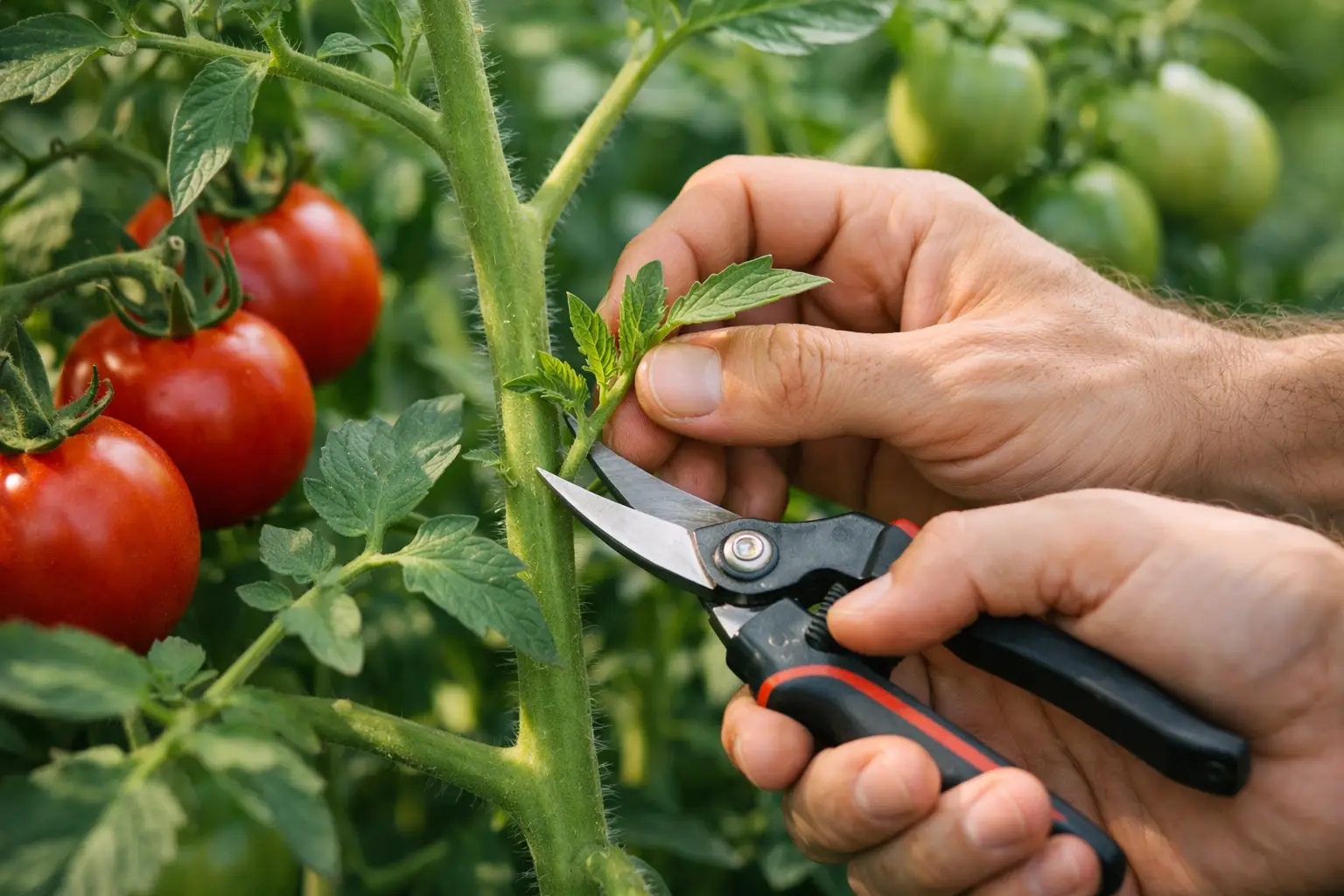 How to Prune Tomato Suckers the Right Way