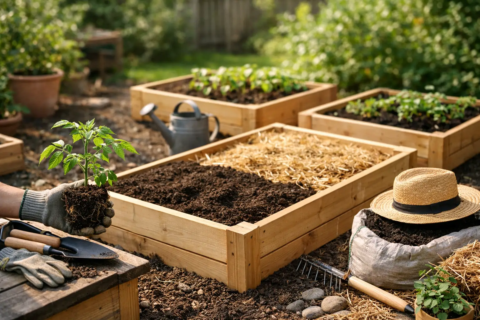 How to Start Raised Beds the Right Way