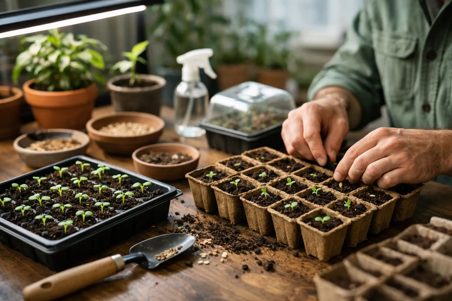 How to Start Seeds Indoors Successfully