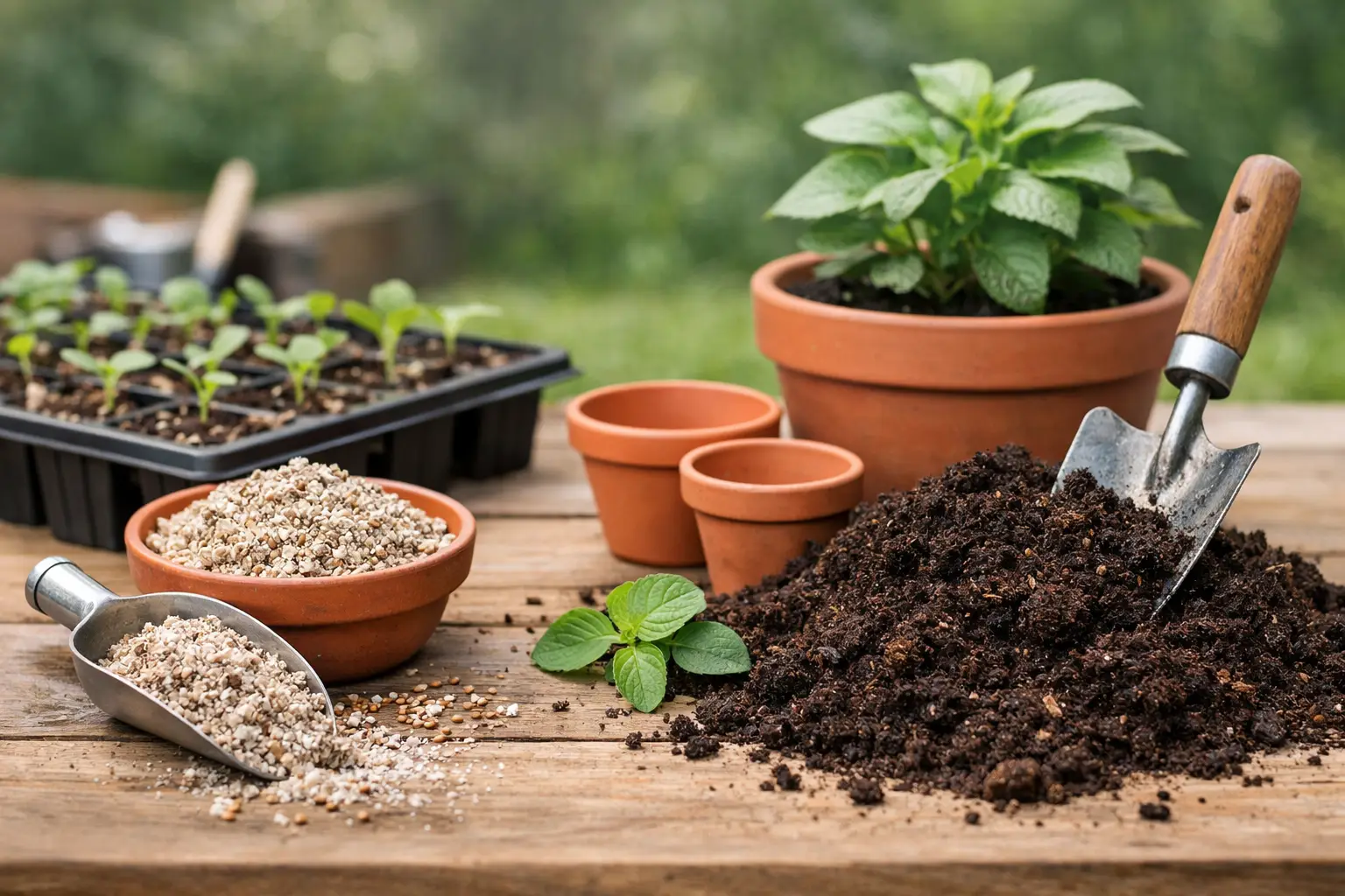 Seed Starting Mix vs Potting Soil