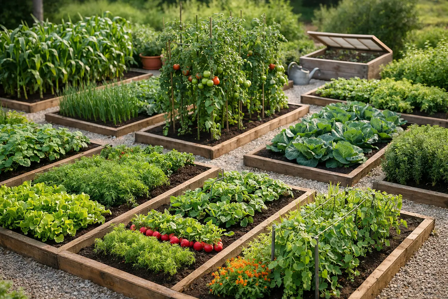 Vegetable Garden Layout That Actually Works