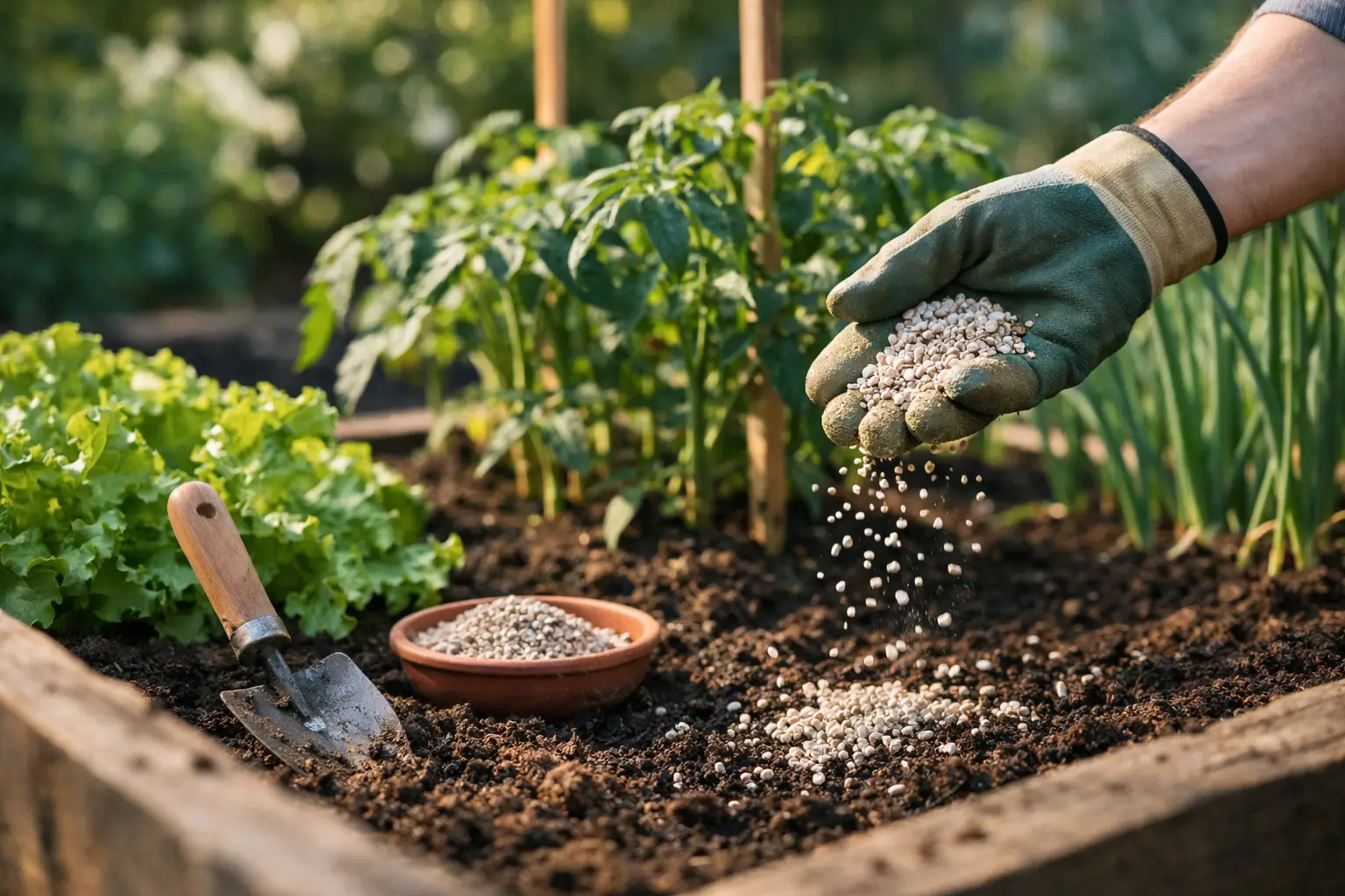 When to Fertilize Vegetable Garden Beds