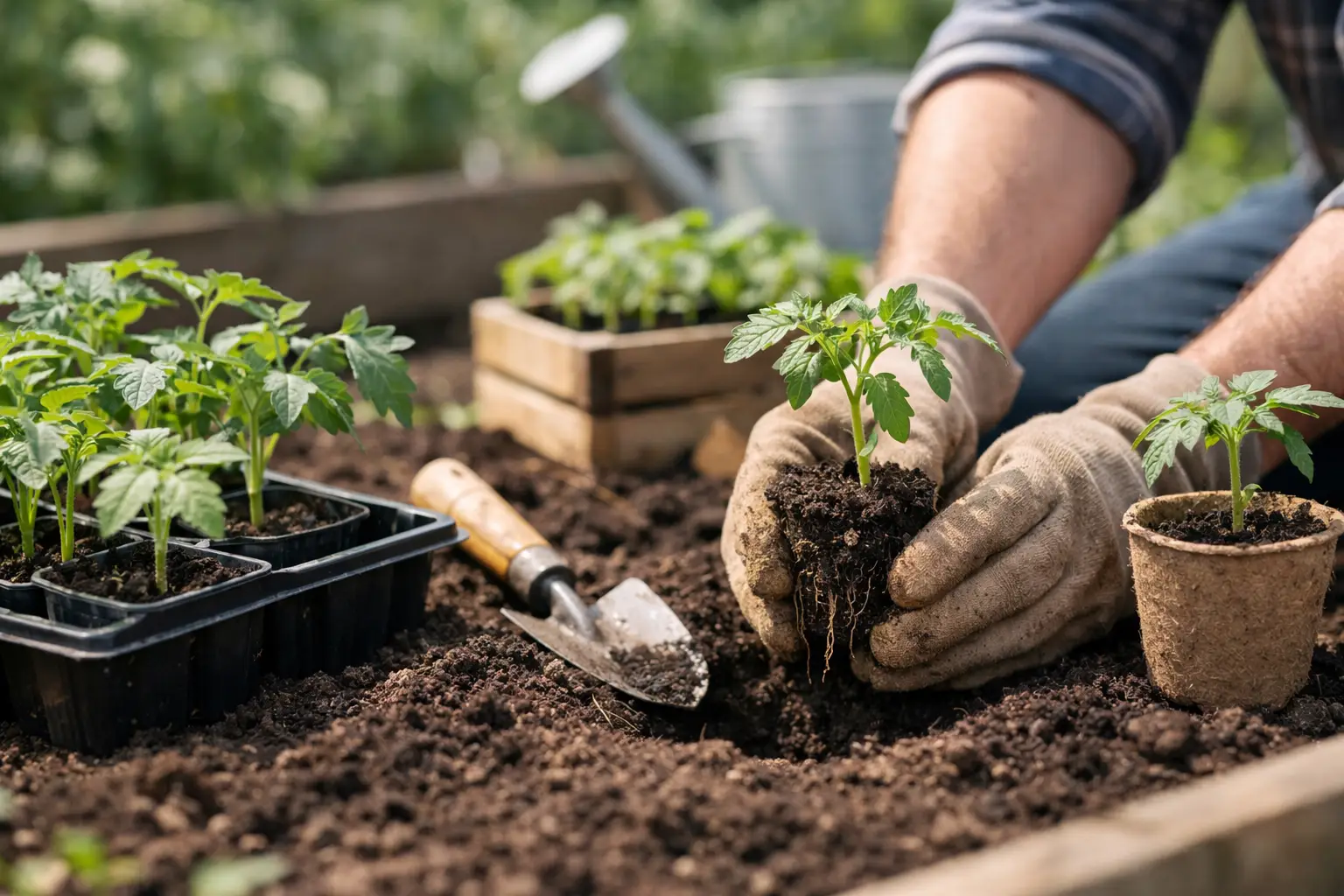 When to Transplant Tomato Seedlings