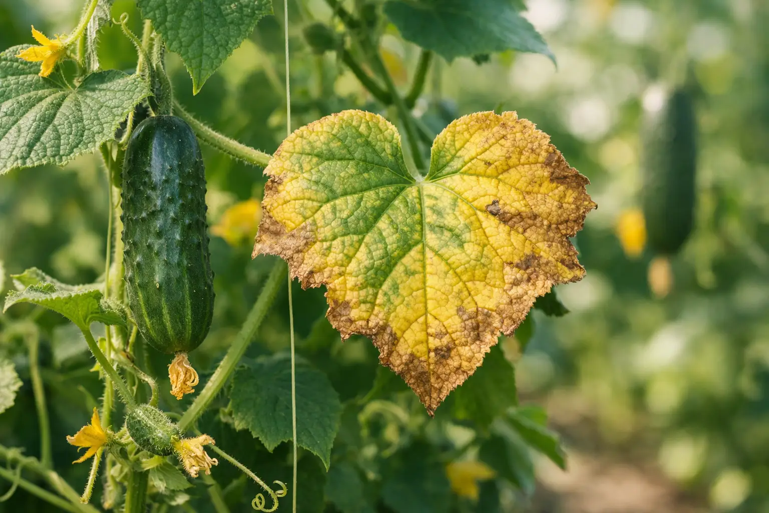 Why Are Cucumber Leaves Yellowing?