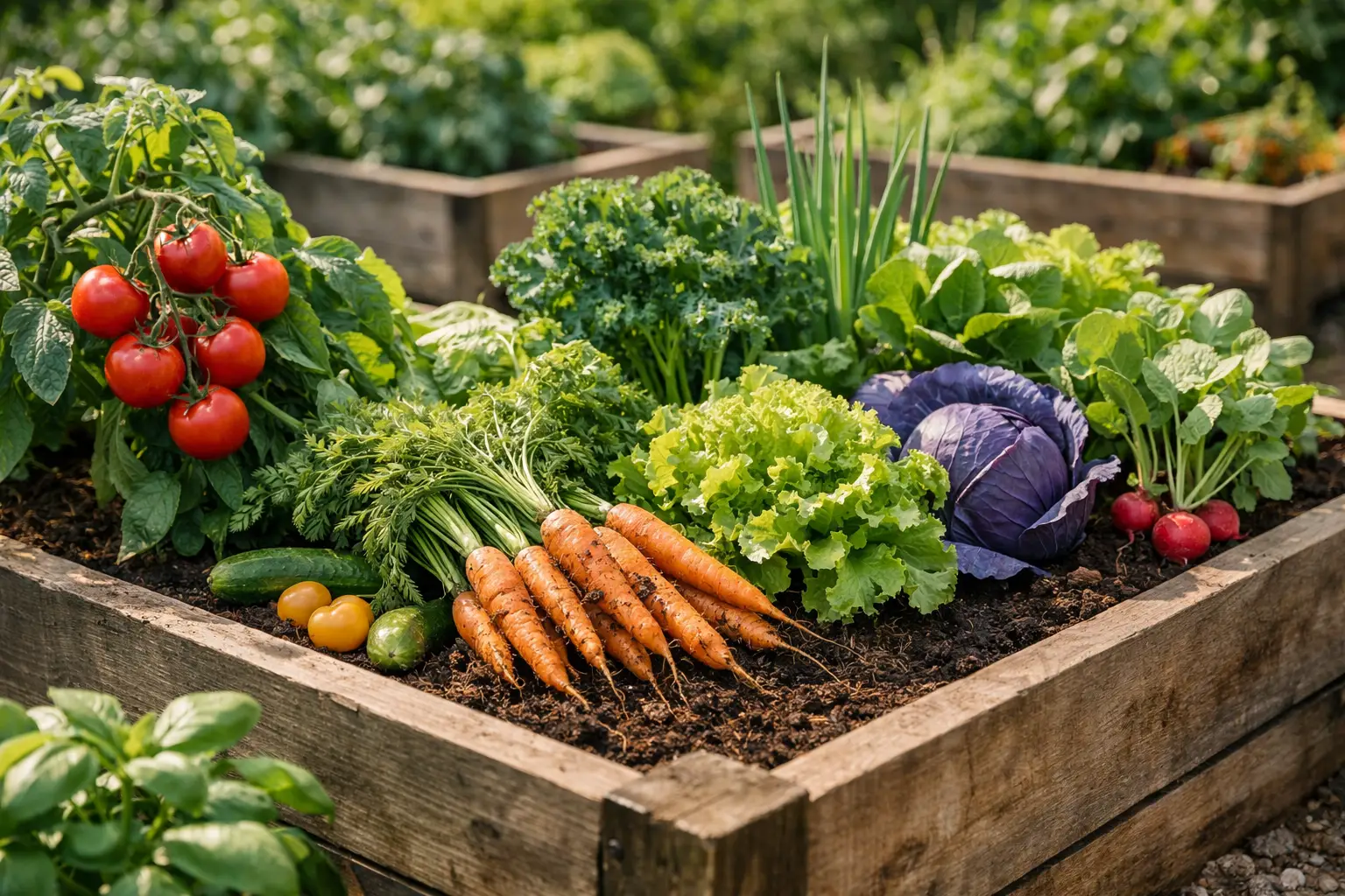 12 Best Vegetables for Raised Beds
