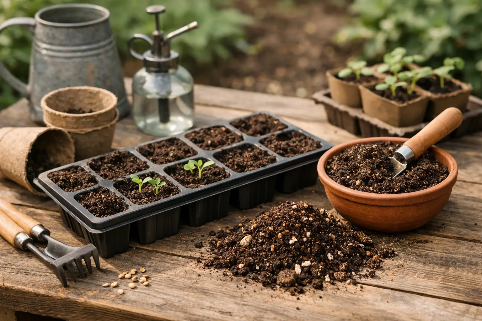 Organic Seed Starting Mix That Actually Works