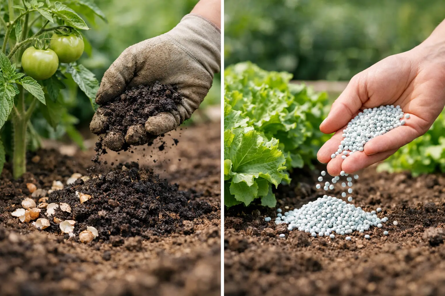 Organic vs Synthetic Fertilizer for Gardens