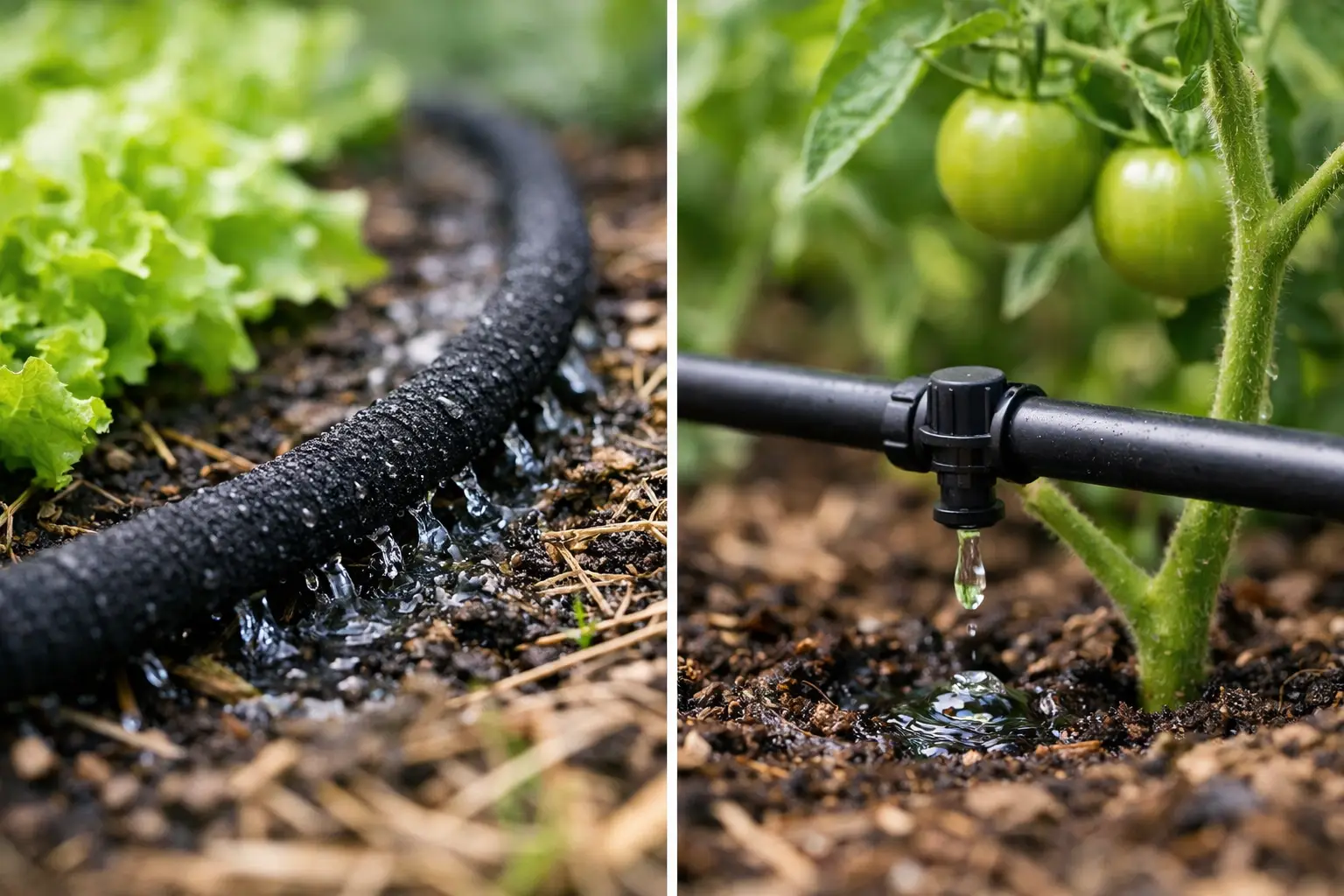 Soaker Hose vs Drip Irrigation: Which Wins?