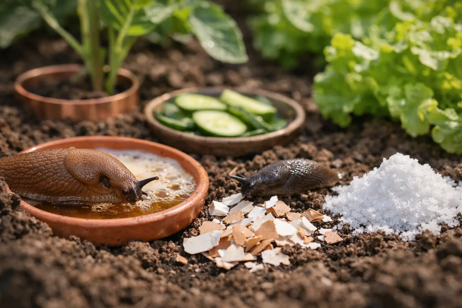 What Kills Slugs Naturally in the Garden?