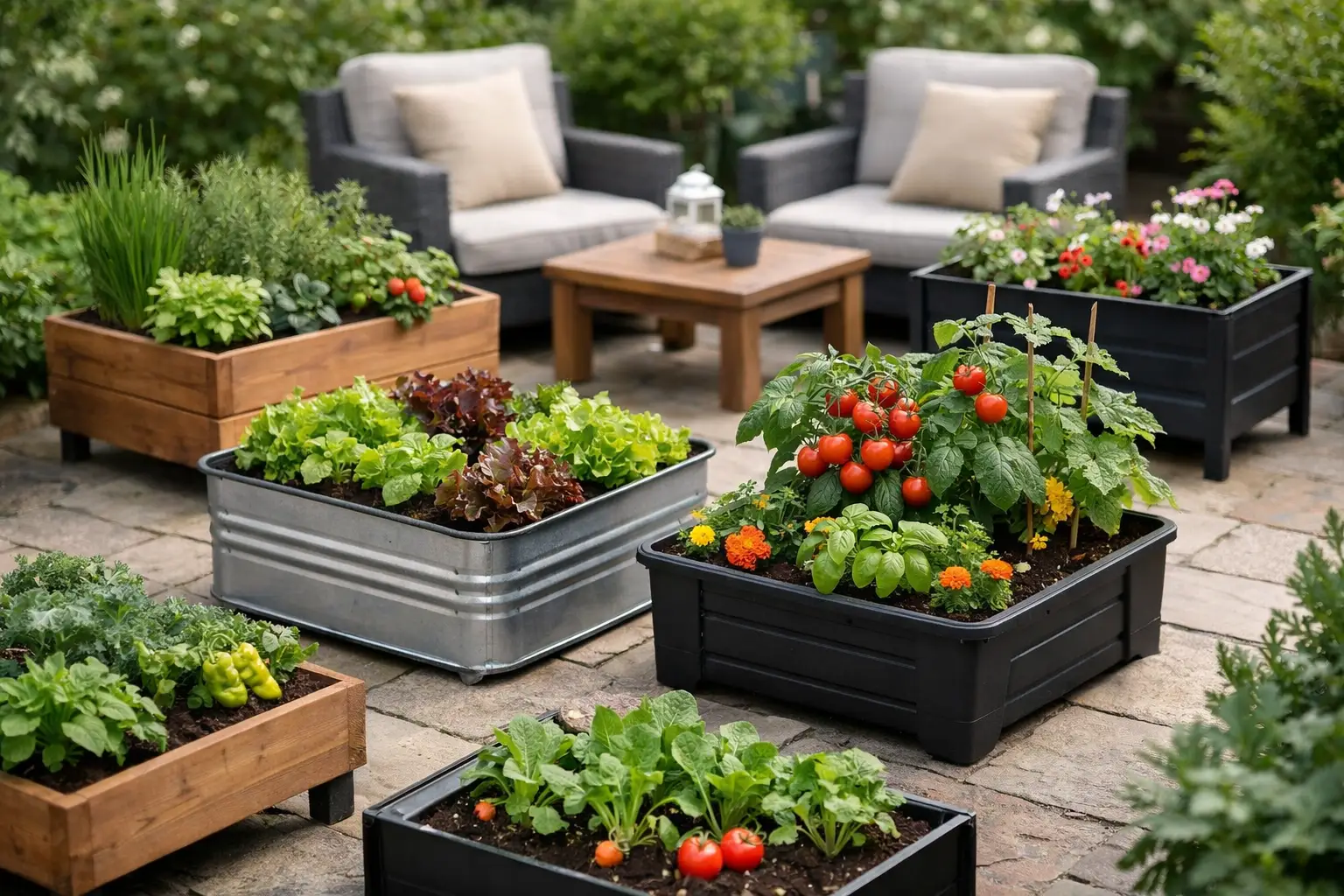10 Small Patio Raised Bed Examples That Work