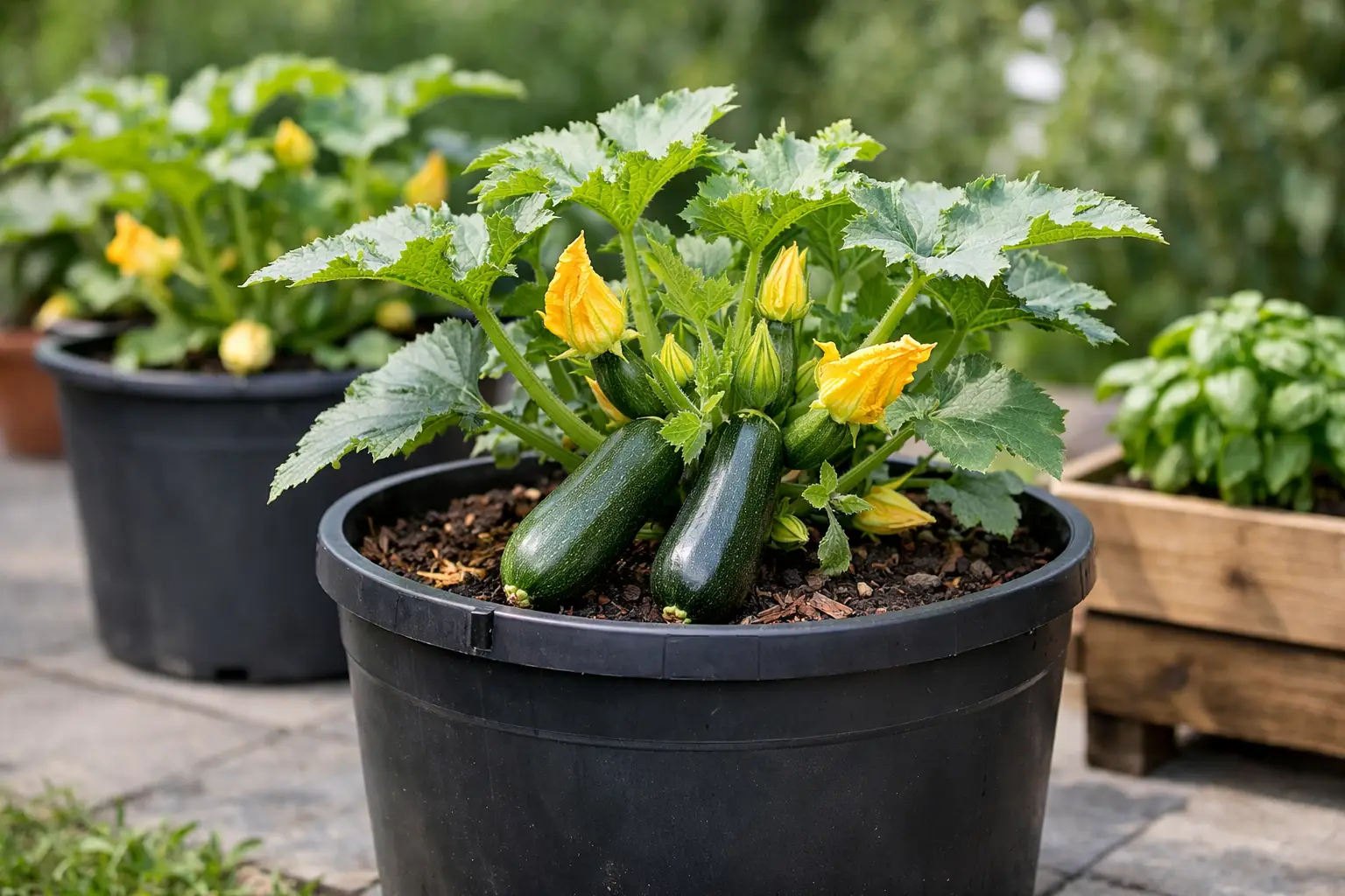 Can You Grow Zucchini in Containers? Yes.