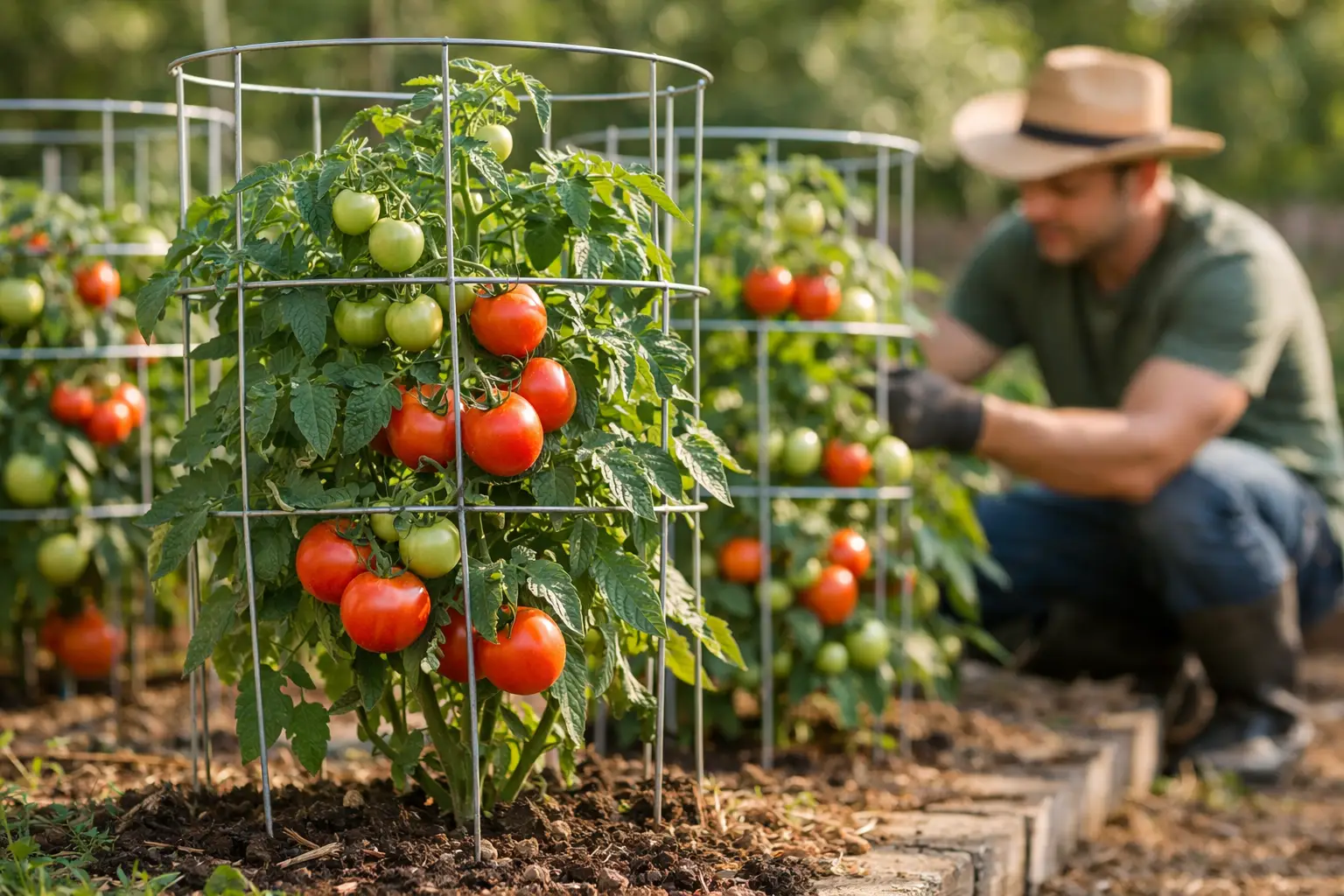 Tomato Cage Review for Stronger Tomato Plants