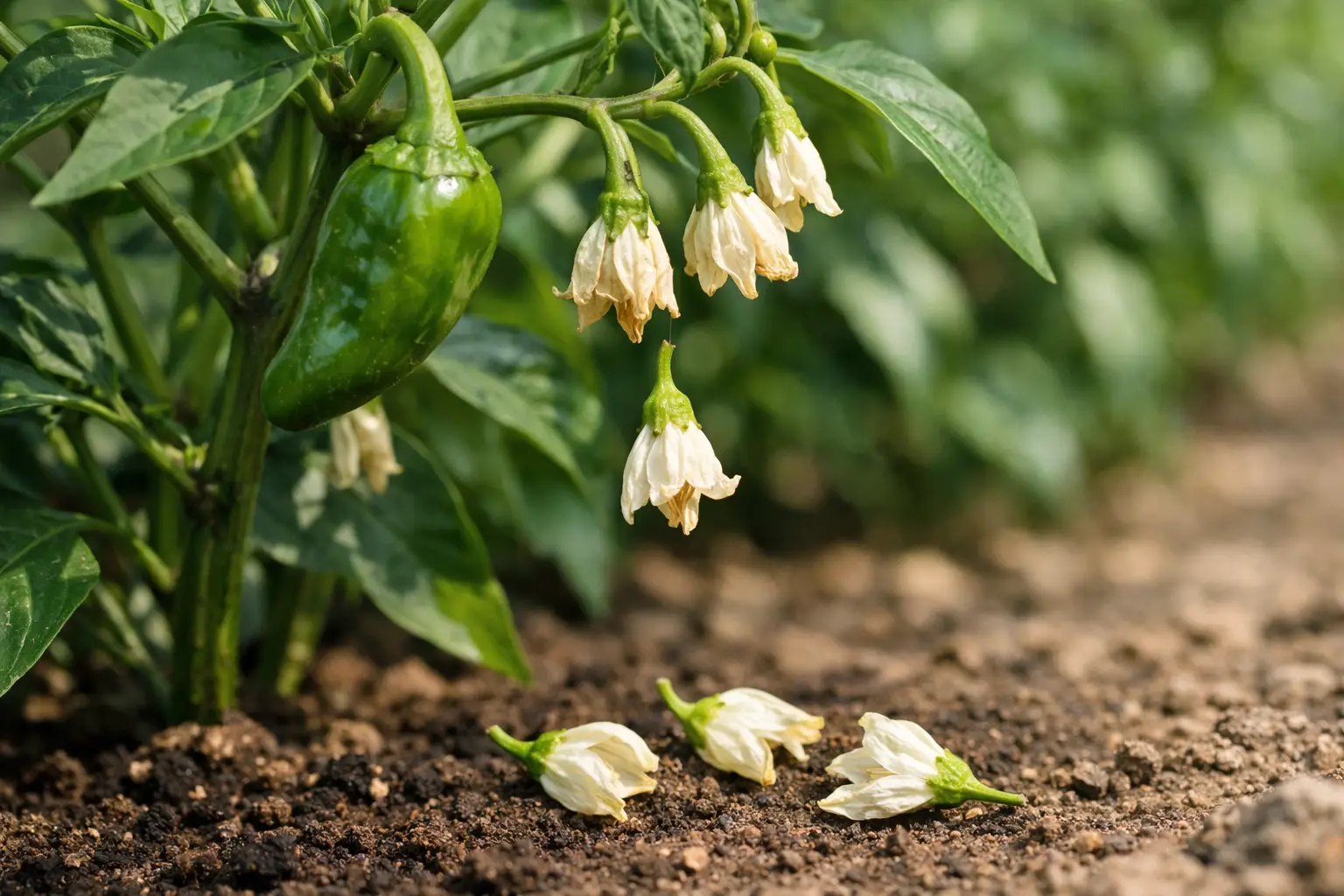 Why Are My Peppers Dropping Flowers?