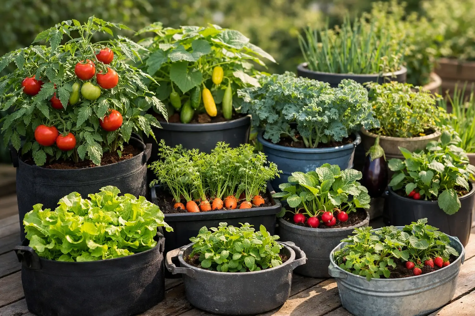 12 Best Vegetables for Container Gardening