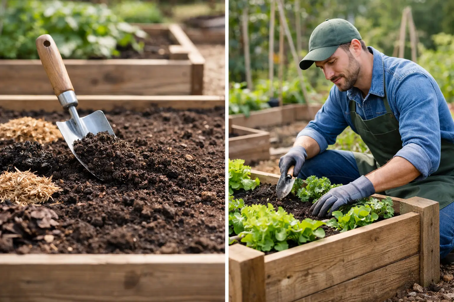 A Guide to Organic Raised Bed Soil That Works