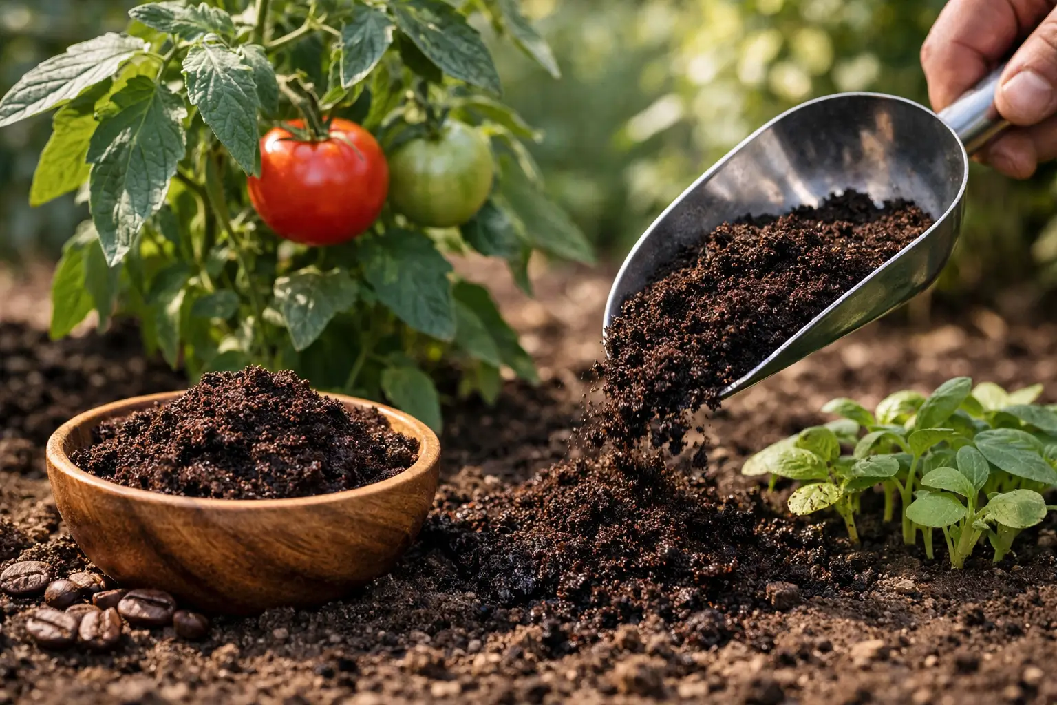 Are Coffee Grounds Good Fertilizer for Gardens?