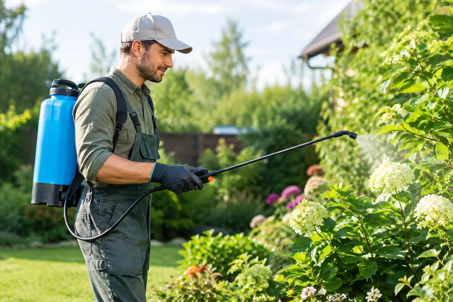 Battery Garden Sprayer for Easier Garden Care