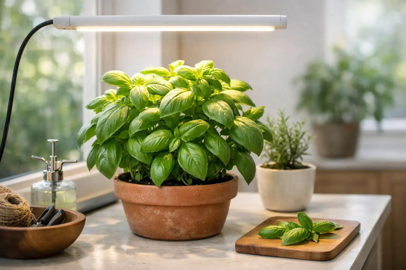 Can Basil Grow Indoors? Yes, With Enough Light